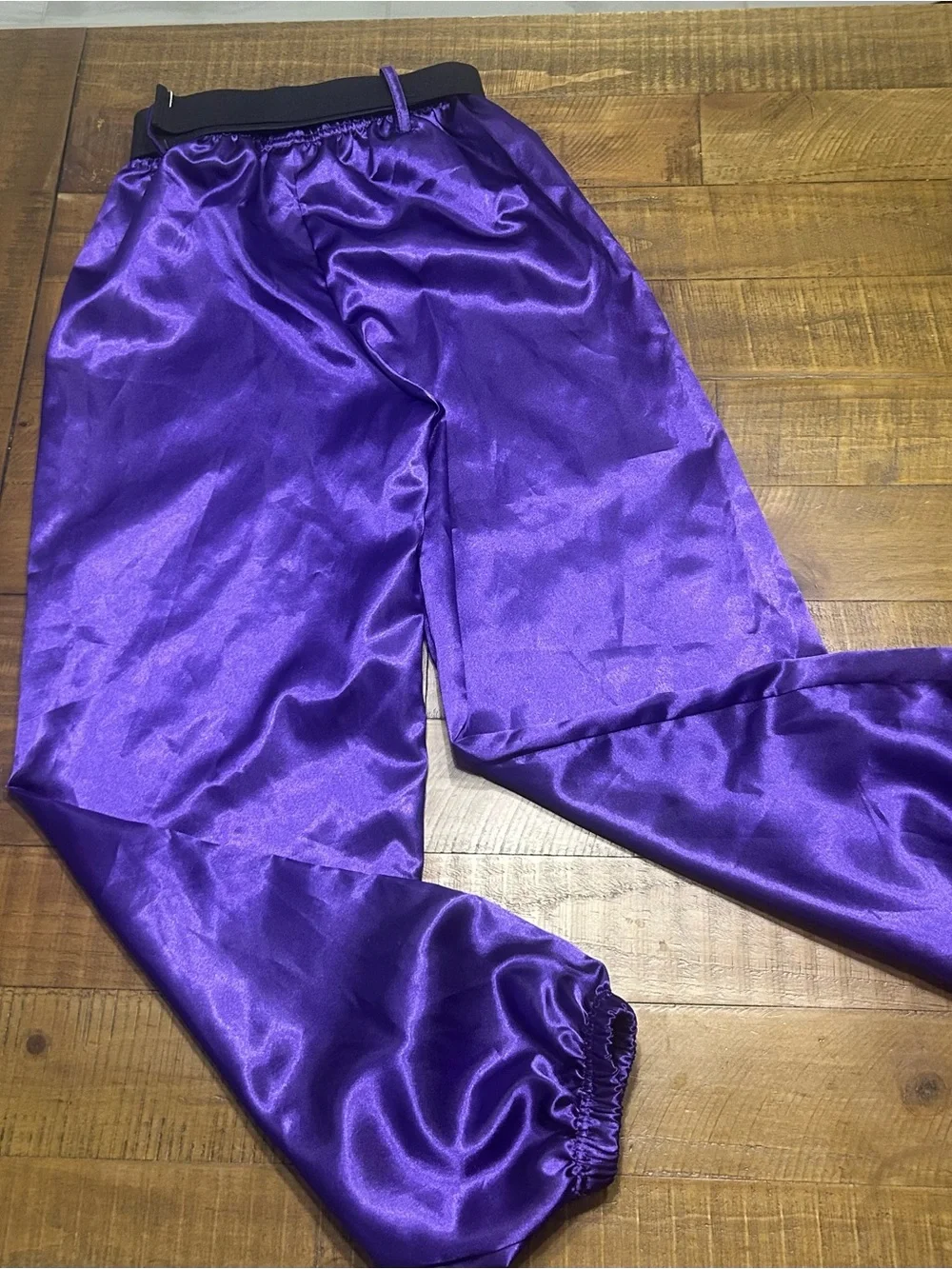 A Wish Come True Purple Dance Jazz Hip Hop Tap Costime